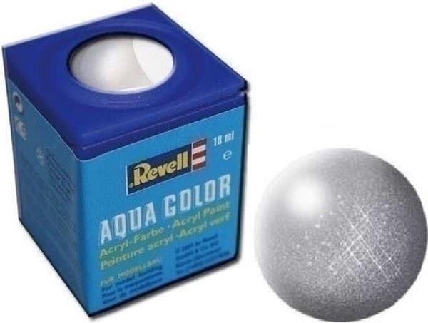 Revell Aqua Color Watercolor Iron Metallic 18ml