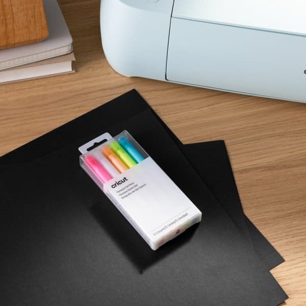 Cricut 2009849. Antal per förpackning: 5 st, Bläckfärger: Blå, Orange, Rosa, Vit, Gul, Produktens färg: Flerfärgad (2009849)