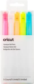 Miniatyrbild 6 av 11: Cricut 2009849. Antal per förpackning: 5 st, Bläckfärger: Blå, Orange, Rosa, Vit, Gul, Produktens färg: Flerfärgad (2009849)