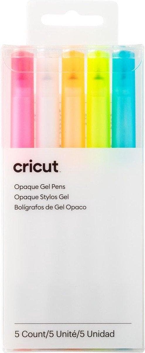 Cricut 2009849. Antal per förpackning: 5 st, Bläckfärger: Blå, Orange, Rosa, Vit, Gul, Produktens färg: Flerfärgad (2009849)
