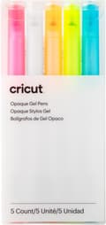 Miniatyrbild 10 av 11: Cricut 2009849. Antal per förpackning: 5 st, Bläckfärger: Blå, Orange, Rosa, Vit, Gul, Produktens färg: Flerfärgad (2009849)