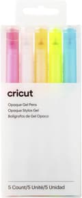Miniatyrbild 1 av 11: Cricut 2009849. Antal per förpackning: 5 st, Bläckfärger: Blå, Orange, Rosa, Vit, Gul, Produktens färg: Flerfärgad (2009849)