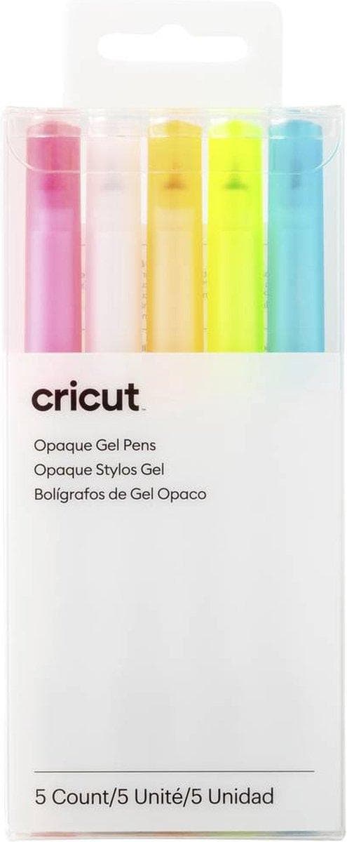 Cricut 2009849. Antal pr. pakke: 5 stk(er), Blækfarver: Blå, Orange, Pink, Hvid, Gul, Farve på produkt: Flerfarvet (2009849)