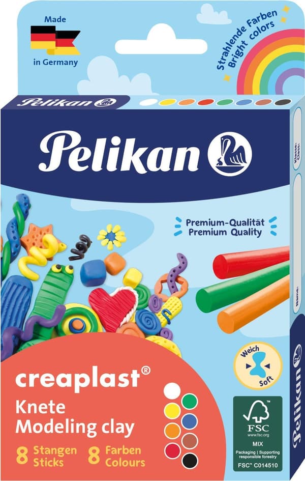 Pelikan 606035 keramiikka/muovailumateriaali Muovailuvaha 160 g Sekavärit 1 kpl (606035)