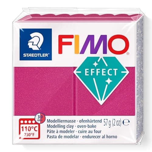 STAEDTLER Mod.masse Fimo-effekt bordeaux metallic (8010-21)