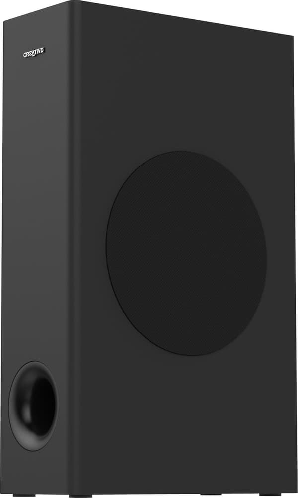Creative Stage V2 - Soundbar för TV och skrivbordsskärm - med subwoofer (svart)