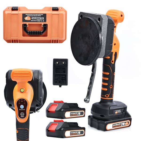 Rosfix Orange Mosquito OM21V Batteri Vibrerende Sugekop, Animal PRO Serie