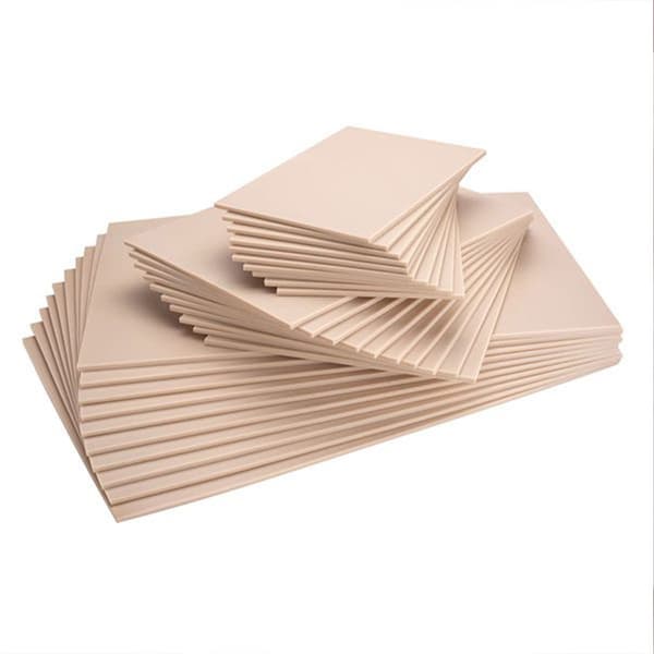 Linoleum SOFT-platta för linosnittstryck Essdee SoftCut BEIGE ecru 42x30cm