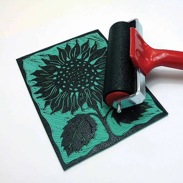 Sæt med 5 grafiske malinger Essdee Premium linocut blæk 5x100ml