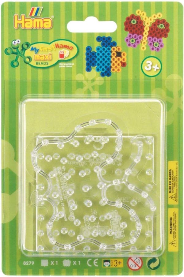 Hama Strygeperleplader Maxi - Square & Butterfly