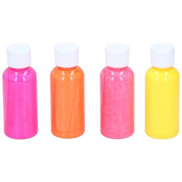 Artico-Setmedneonakrylfärger80ml4färger(Set2)
