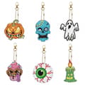 Pikkukuva 1 / 8: Timanttikirjonta-avaimenperä, 6 kpl - Halloween