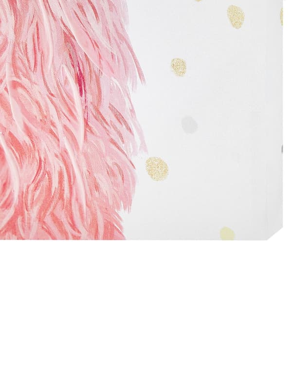 Kanvastavla Rosa Polyester 60 x 80 cm Barnrum Väggdekor Konsttryck