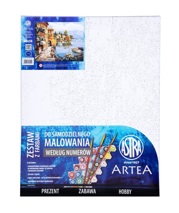 Billedmaleri efter tal 40x50cm Holidays Astra