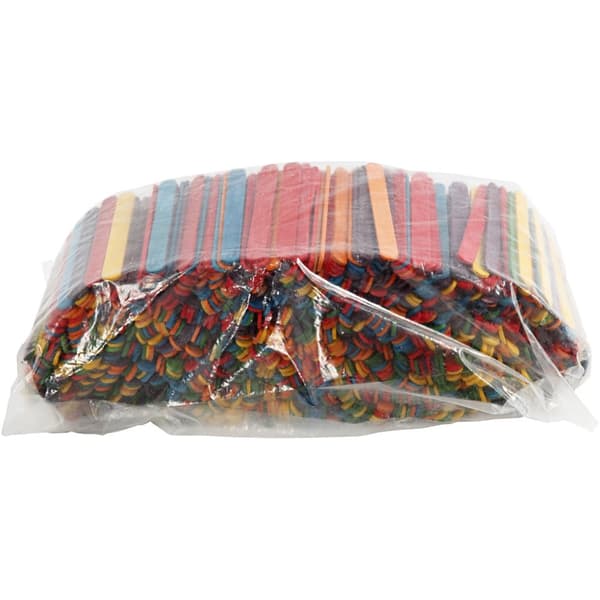 Storpack Glasspinnar - Mixade Färger - 11,4x10mm - 1000 st