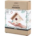 Miniatyrbild 1 av 5: Pysselset Fågelhus av Trä - 13x14,5 cm