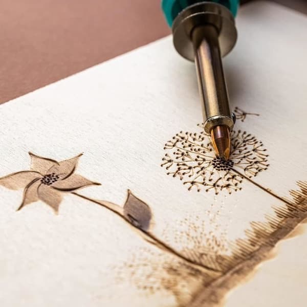 3 mm plywood - CREATIVE DECO - Set med 30 ark - Poplar - Laserskärning - Pyrografi