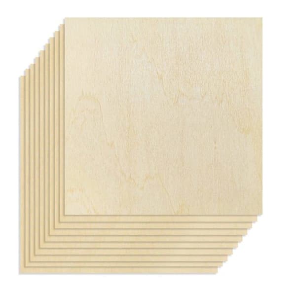 Trä för att gravera Owlkela - basswood-20x20