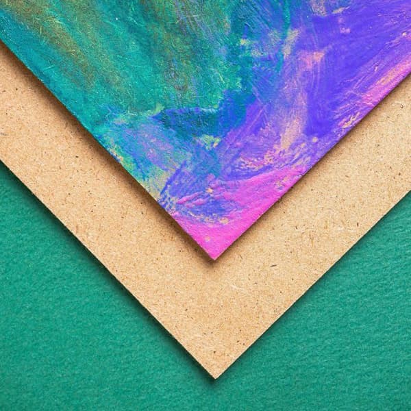 Plåtskiva Panel Råtträ - Creative Deco - 50 x A4 MDF 300 x 210 x 3 mm