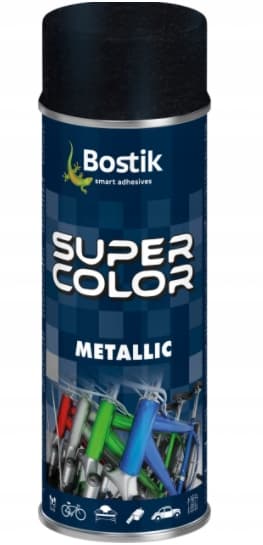 Yleismaalispray 400 ml metallinmusta