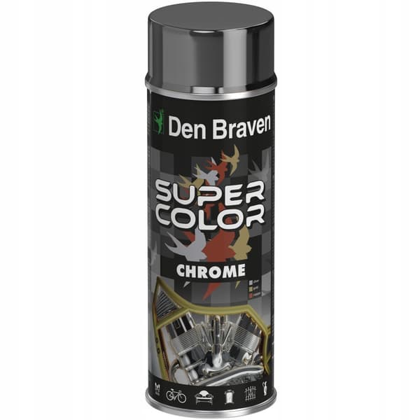 Super Color Universal -spraymaali 400 ml hopea