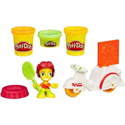 Play-Doh, Lekeleire, Town Mini Vehicle, Town Pizza delivery
