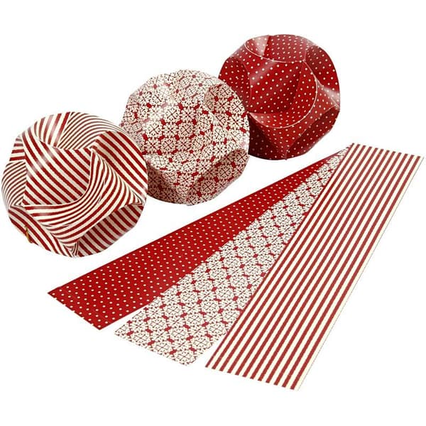 Klickornament - stl. 5,5x28,4 cm - dia. 9 cm - Copenhagen - 9 set