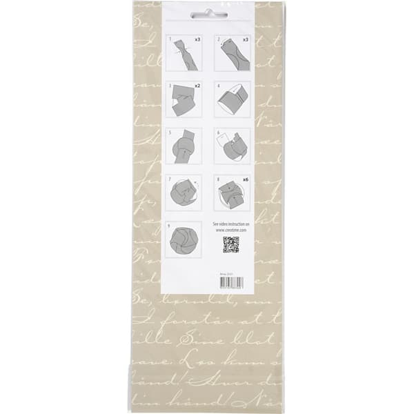 Klickornament - stl. 5,5x28,4 cm - dia. 9 cm - Copenhagen - 9 set