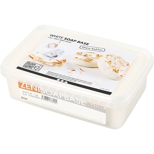 Tvålmassa med Shea - Vit Tvålbas - 1 kg