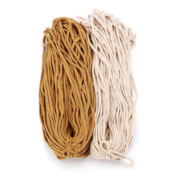 90/100M 5mm 100% luonnonpuuvillaa kierrettyä narua makrameenväriä tee-se-itse askartelu kaikkeen, beige/khaki/sininen/vihreä