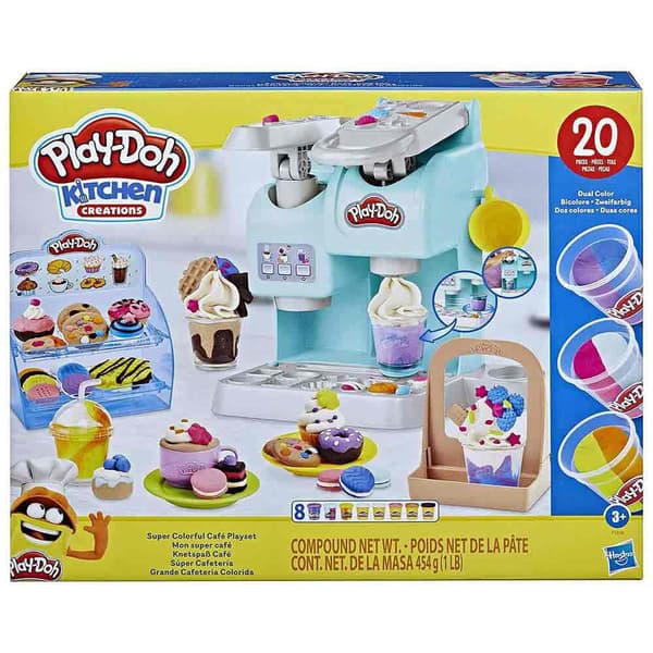 Play-doh Kaffe Beach-doh Super Flerfärgad