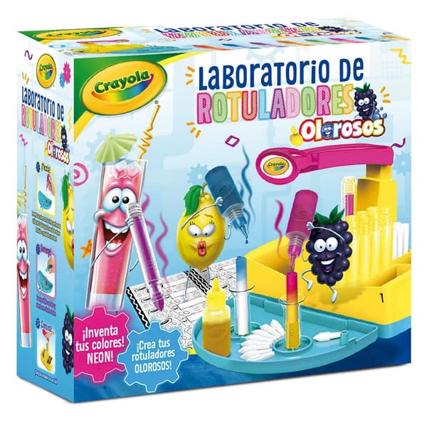 Crayola Smelly And Neon Crayons Lab Monivärinen