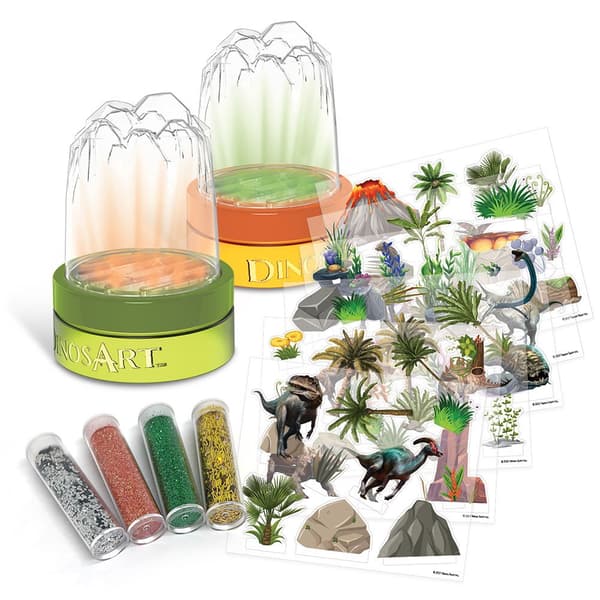 Dinosart Lys Op Vandkugler Transparent