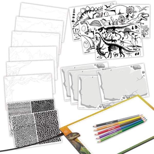 Dinosart Sporingslyspude Transparent