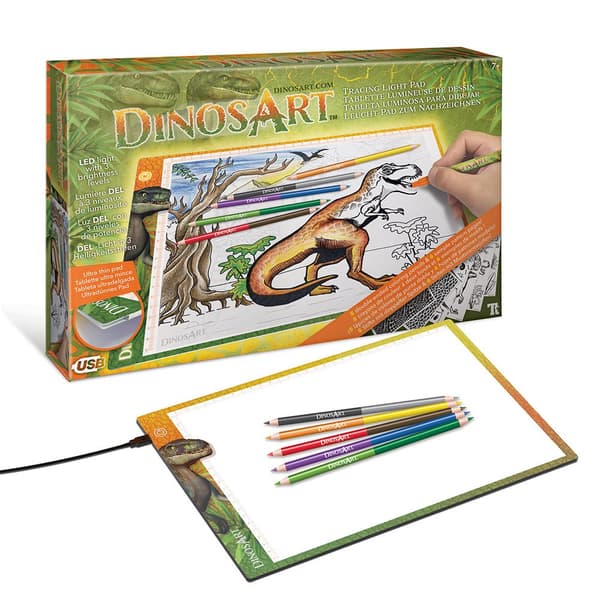 Dinosart Sporingslyspude Transparent