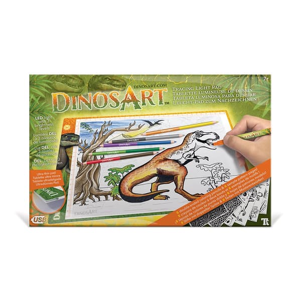 Dinosart Sporingslyspude Transparent