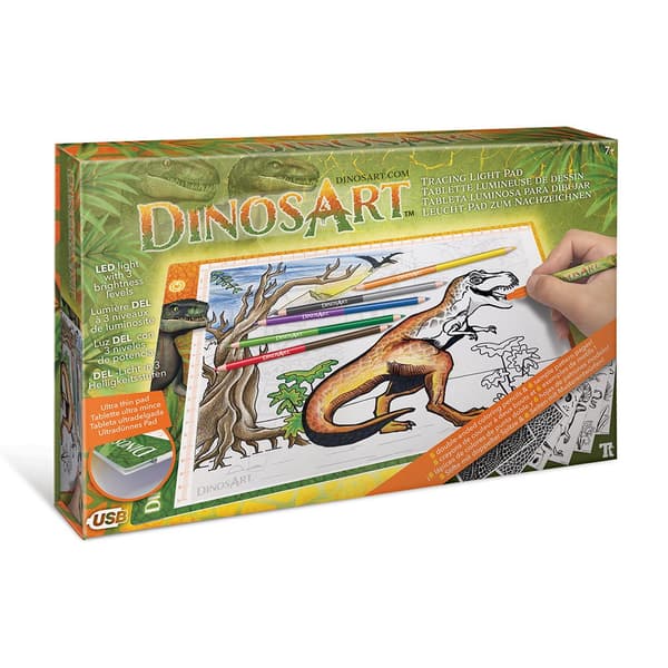 Dinosart Jäljitysvalotyyny Kirkas
