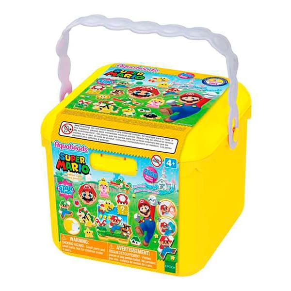 Epoch Luovuuskuutio Super Mario Aquabeads 16.50x16x14 Cm Keltainen