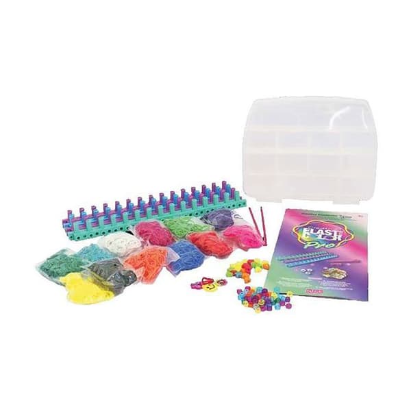 Nice Kit För Att Skapa Armband Och Halsband Elasticolor Rosa