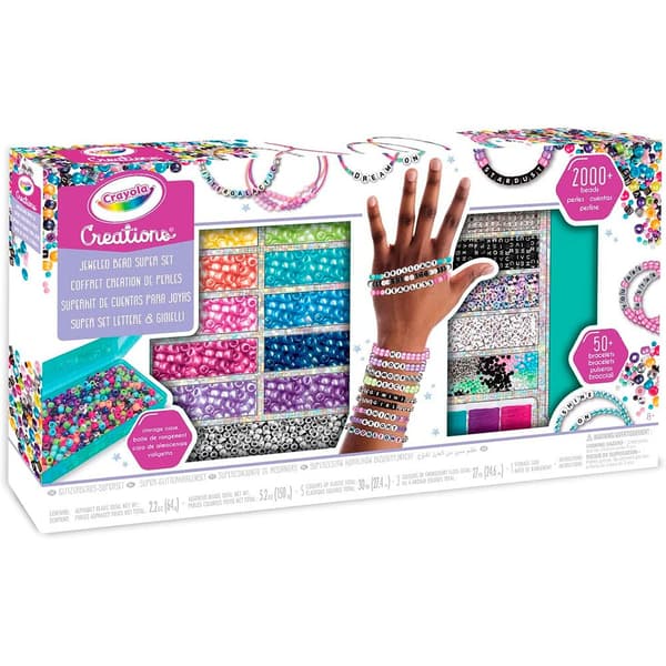 Crayola Breve Og Juveler Creations Super Set Flerfarvet
