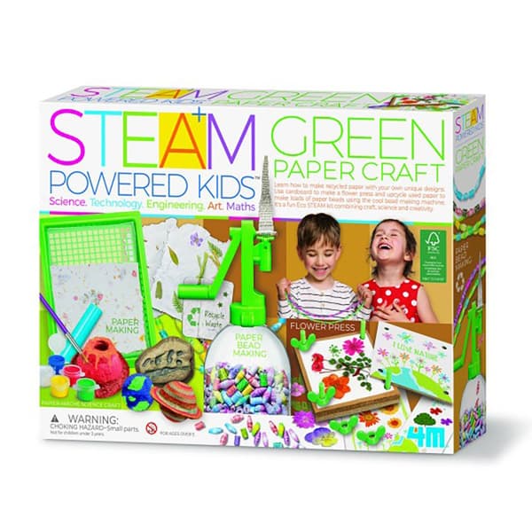 4m Steam/green Paper Craft