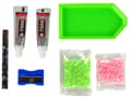 Miniatyrbild 1 av 4: DIY Kit Diamantren DIY Crystals 3D Nyckelring Grön