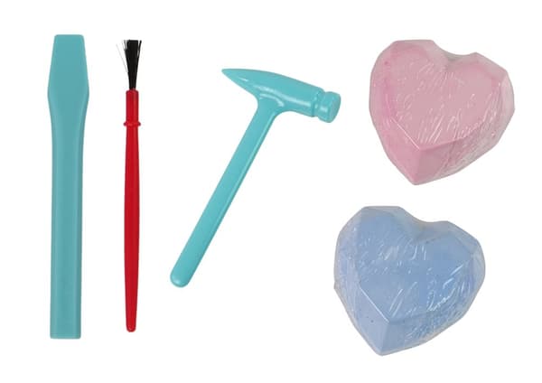 DIY Purple Mermaid Treasures Excavation Kit