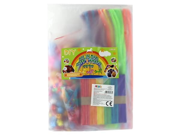 Artistic Creative Plastic Set i en gör-det-själv-påse +1200 st