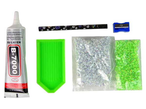DIY Unicorn Diamonds Crystals Set Green