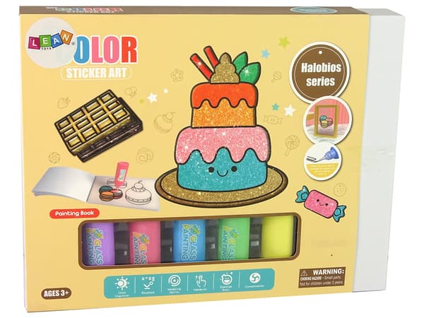 Vinduesklistermærker Møbler slik DIY 8 farver glitter