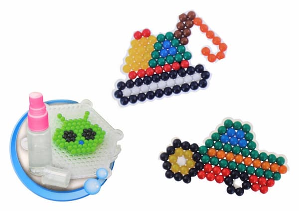 DIY Vandperler Sæt Magic Beads 8 Farver Byggekøretøjer