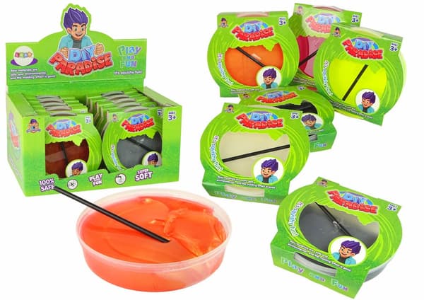 Glutek Slime i ett paket med 250g 10 färger
