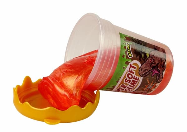 Glitter Slime Dinosaurs DIY Soft 3 Färger