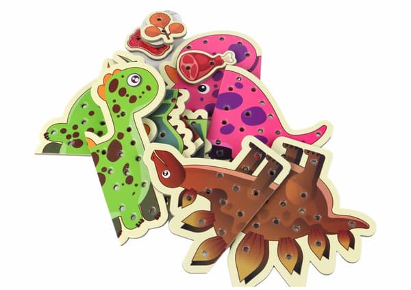 Färgglada Dinosaur Paradise arkadspel
